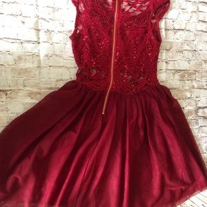 Dresses - ❤️ Beautiful Red lace party dress Dresses - ❤️ Beautiful Red lace party dress